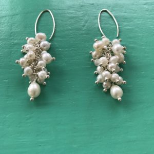 Freshwater Pearl Cascade Earrings