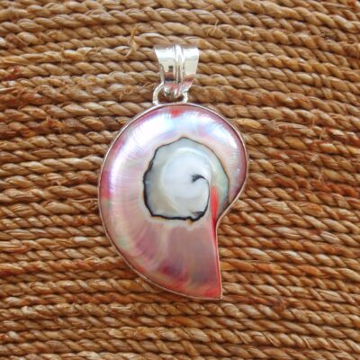 Nautilus Pendant small Pink