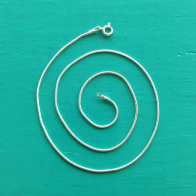 sterling silver snake chain 41cm