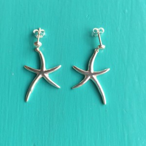 Starfish Drop Stud earrings