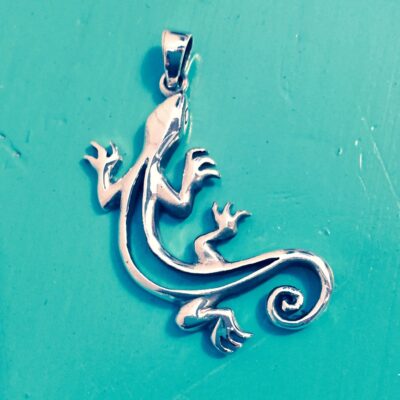 Large Lizard Pendant