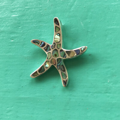 Abalone Starfish Pendant