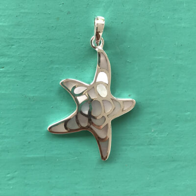 Mother of Pearl Starfish Pendant