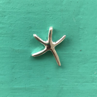 Small Sterling Silver Starfish Pendant