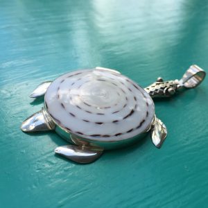 Large Turtle shell Pendant