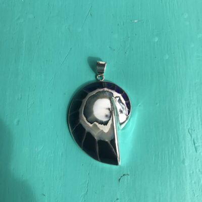 Nautilus Pendant small Purple